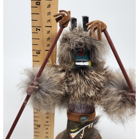 Vintage N. Desiderio Navajo "Antelope" Dancer Kachina Katsina Doll 7.5" - Picture 13 of 14